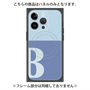 プレミアムパネル with MagSafe［ オリジナル - initial two tone - B blue ］