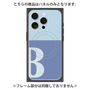 プレミアムパネル with MagSafe［ オリジナル - initial two tone - B blue ］