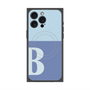 プレミアムパネル with MagSafe［ オリジナル - initial two tone - B blue ］