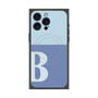 プレミアムパネル with MagSafe［ オリジナル - initial two tone - B blue ］