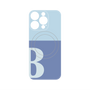 プレミアムパネル with MagSafe［ オリジナル - initial two tone - B blue ］