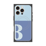 プレミアムパネル with MagSafe［ オリジナル - initial two tone - B blue ］