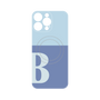 プレミアムパネル with MagSafe［ オリジナル - initial two tone - B blue ］