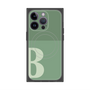 プレミアムパネル with MagSafe［ オリジナル - initial two tone - B green ］
