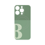 プレミアムパネル with MagSafe［ オリジナル - initial two tone - B green ］
