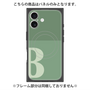プレミアムパネル with MagSafe［ オリジナル - initial two tone - B green ］