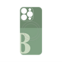プレミアムパネル with MagSafe［ オリジナル - initial two tone - B green ］