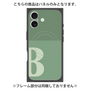 プレミアムパネル with MagSafe［ オリジナル - initial two tone - B green ］