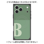 プレミアムパネル with MagSafe［ オリジナル - initial two tone - B green ］