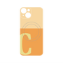 プレミアムパネル with MagSafe［ オリジナル - initial two tone - C orange ］