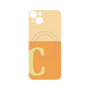 プレミアムパネル with MagSafe［ オリジナル - initial two tone - C orange ］