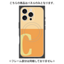 プレミアムパネル with MagSafe［ オリジナル - initial two tone - C orange ］