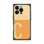 プレミアムパネル with MagSafe［ オリジナル - initial two tone - C orange ］