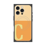 プレミアムパネル with MagSafe［ オリジナル - initial two tone - C orange ］