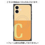 プレミアムパネル with MagSafe［ オリジナル - initial two tone - C orange ］