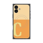 プレミアムパネル with MagSafe［ オリジナル - initial two tone - C orange ］