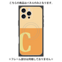プレミアムパネル with MagSafe［ オリジナル - initial two tone - C orange ］