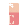 プレミアムパネル with MagSafe［ オリジナル - initial two tone - C pink ］