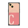 プレミアムパネル with MagSafe［ オリジナル - initial two tone - C pink ］