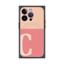 プレミアムパネル with MagSafe［ オリジナル - initial two tone - C pink ］