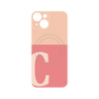 プレミアムパネル with MagSafe［ オリジナル - initial two tone - C pink ］