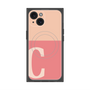 プレミアムパネル with MagSafe［ オリジナル - initial two tone - C pink ］