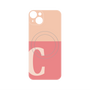 プレミアムパネル with MagSafe［ オリジナル - initial two tone - C pink ］