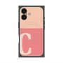 プレミアムパネル with MagSafe［ オリジナル - initial two tone - C pink ］