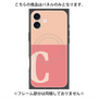 プレミアムパネル with MagSafe［ オリジナル - initial two tone - C pink ］