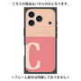 プレミアムパネル with MagSafe［ オリジナル - initial two tone - C pink ］
