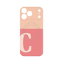 プレミアムパネル with MagSafe［ オリジナル - initial two tone - C pink ］