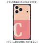 プレミアムパネル with MagSafe［ オリジナル - initial two tone - C pink ］