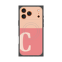 プレミアムパネル with MagSafe［ オリジナル - initial two tone - C pink ］