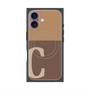 プレミアムパネル with MagSafe［ オリジナル - initial two tone - C brown ］