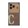 プレミアムパネル with MagSafe［ オリジナル - initial two tone - C brown ］