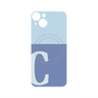 プレミアムパネル with MagSafe［ オリジナル - initial two tone - C blue ］