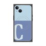 プレミアムパネル with MagSafe［ オリジナル - initial two tone - C blue ］