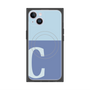 プレミアムパネル with MagSafe［ オリジナル - initial two tone - C blue ］