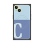 プレミアムパネル with MagSafe［ オリジナル - initial two tone - C blue ］