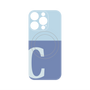 プレミアムパネル with MagSafe［ オリジナル - initial two tone - C blue ］