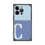 プレミアムパネル with MagSafe［ オリジナル - initial two tone - C blue ］