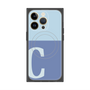 プレミアムパネル with MagSafe［ オリジナル - initial two tone - C blue ］