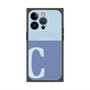 プレミアムパネル with MagSafe［ オリジナル - initial two tone - C blue ］