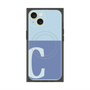 プレミアムパネル with MagSafe［ オリジナル - initial two tone - C blue ］