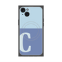 プレミアムパネル with MagSafe［ オリジナル - initial two tone - C blue ］