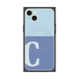 プレミアムパネル with MagSafe［ オリジナル - initial two tone - C blue ］