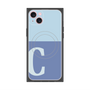プレミアムパネル with MagSafe［ オリジナル - initial two tone - C blue ］