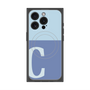 プレミアムパネル with MagSafe［ オリジナル - initial two tone - C blue ］