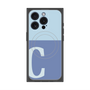 プレミアムパネル with MagSafe［ オリジナル - initial two tone - C blue ］