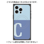 プレミアムパネル with MagSafe［ オリジナル - initial two tone - C blue ］